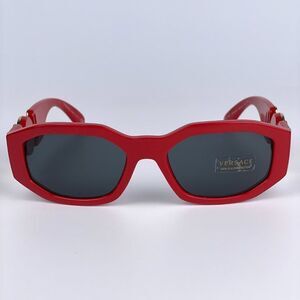 NEW Versace VE4361 533087 Red Medusa Biggie Unisex Sunglasses